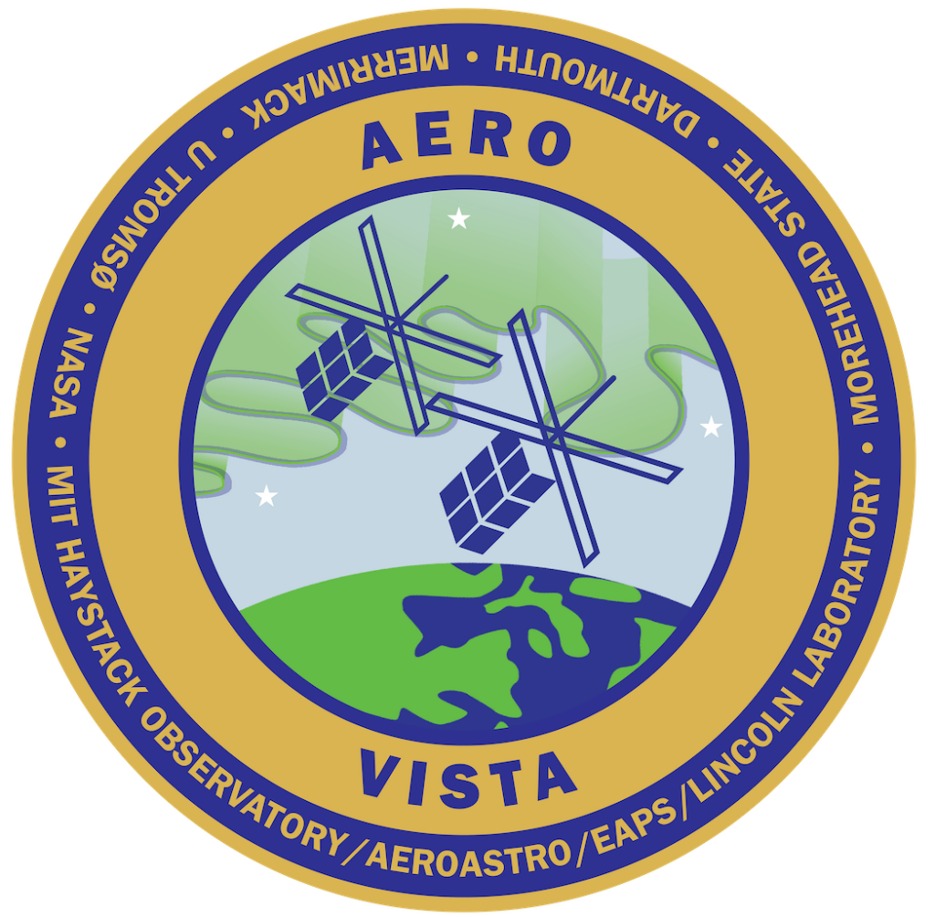 AERO-VISTA cube sat logo, patch