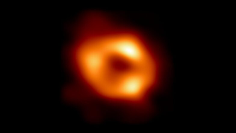 Haystack and the global EHT collaboration reveal the first-ever image of Sagittarius A*, the black hole at the center of the Milky Way